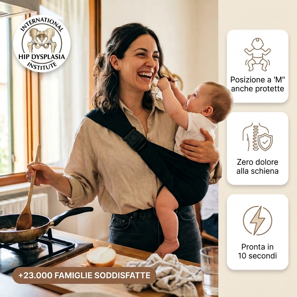 Portabebè Ergonomico Antidolor