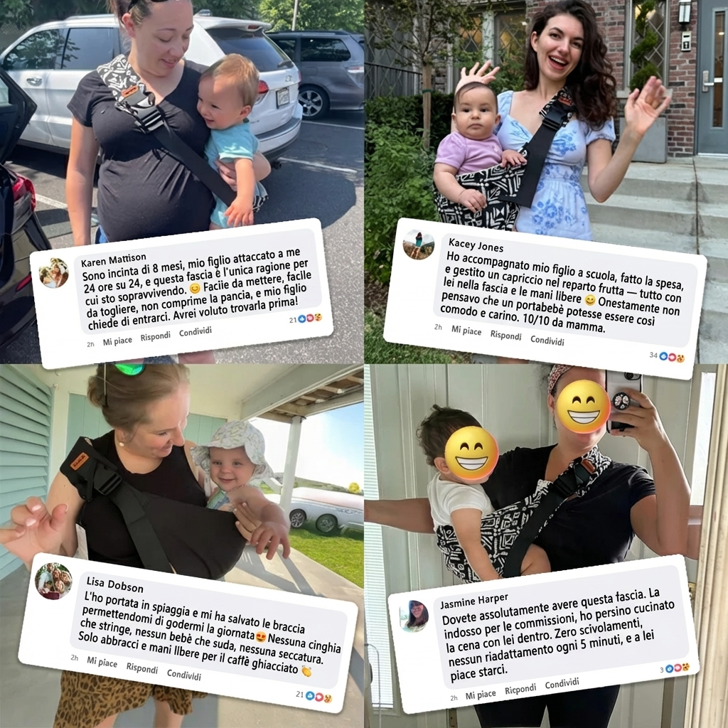 Portabebè Ergonomico Antidolor